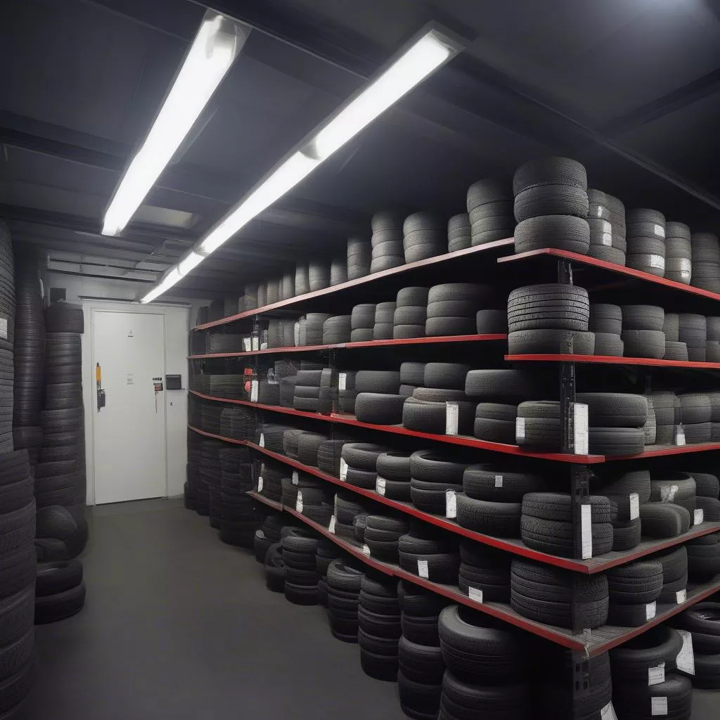 Lưu trữ lốp xe ô tô