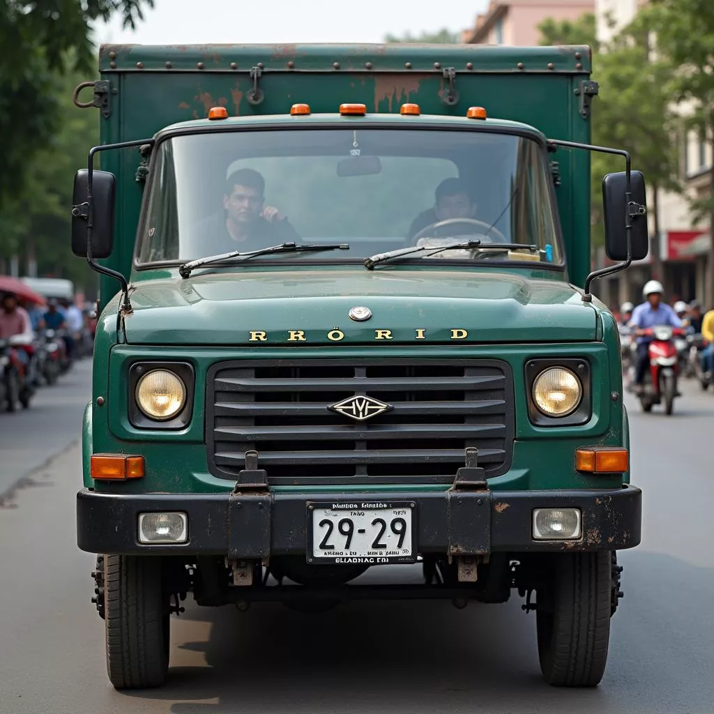 Biển số xe tải Hà Nội