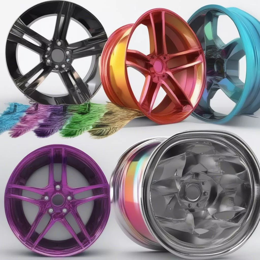 Jantes de voiture - styles et couleurs