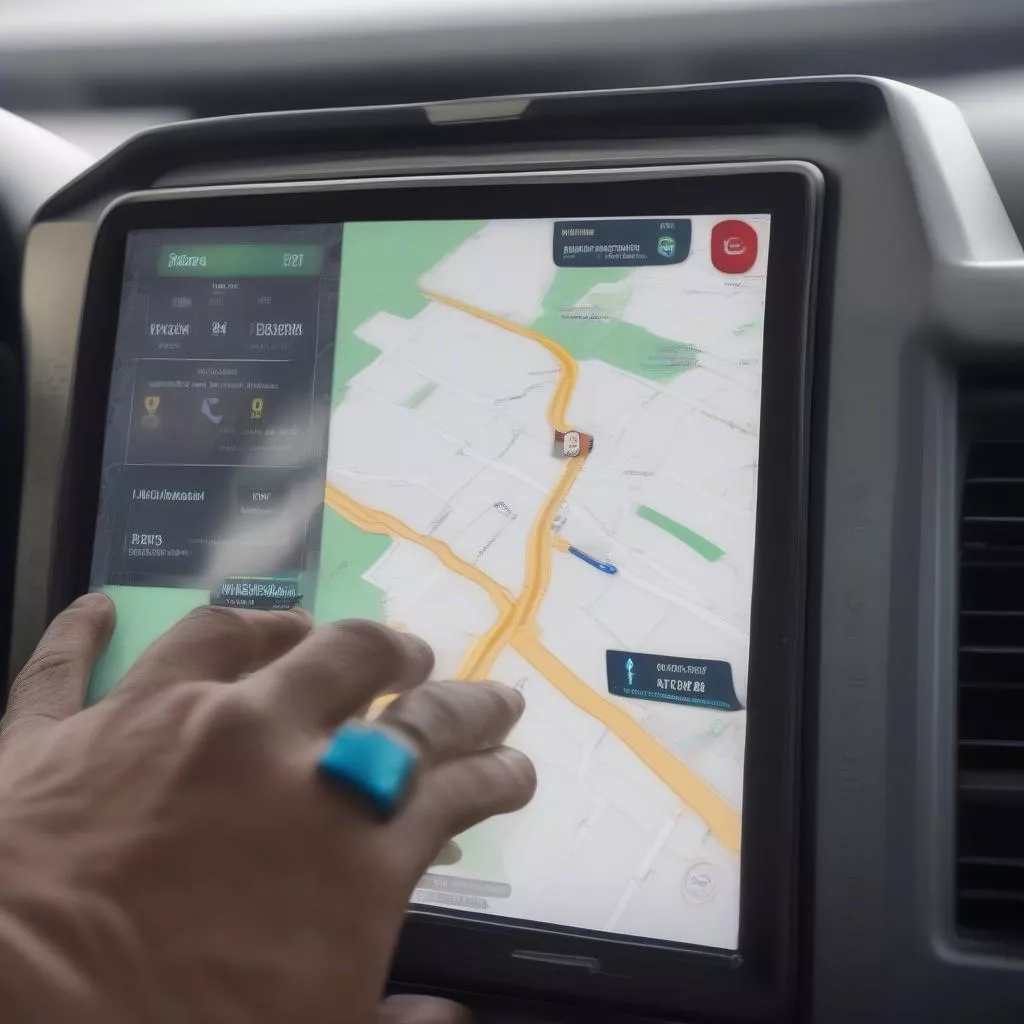 Android car screen for trucks