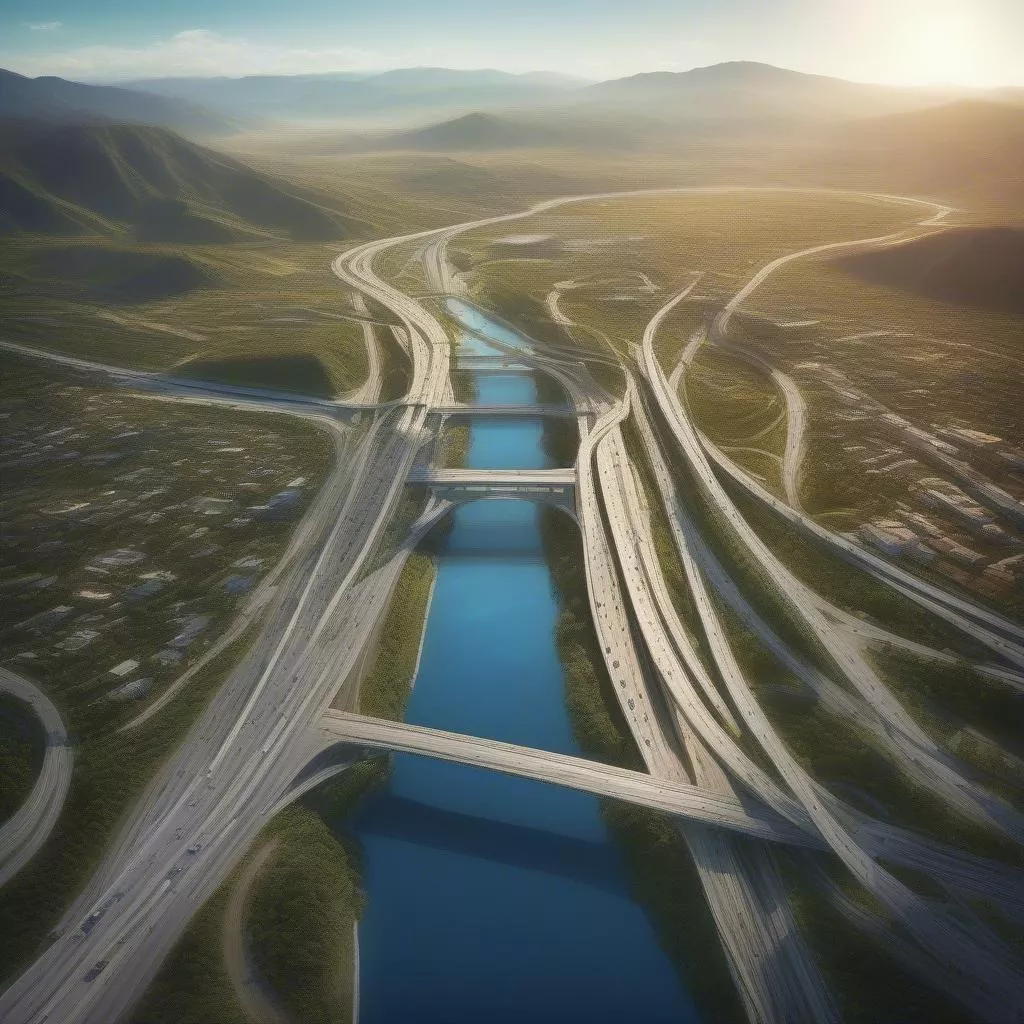 Phân Bố Đường Ô Tô: Từ Thực Trạng Đến Phong Thủy Lựa Chọn Xe Tải