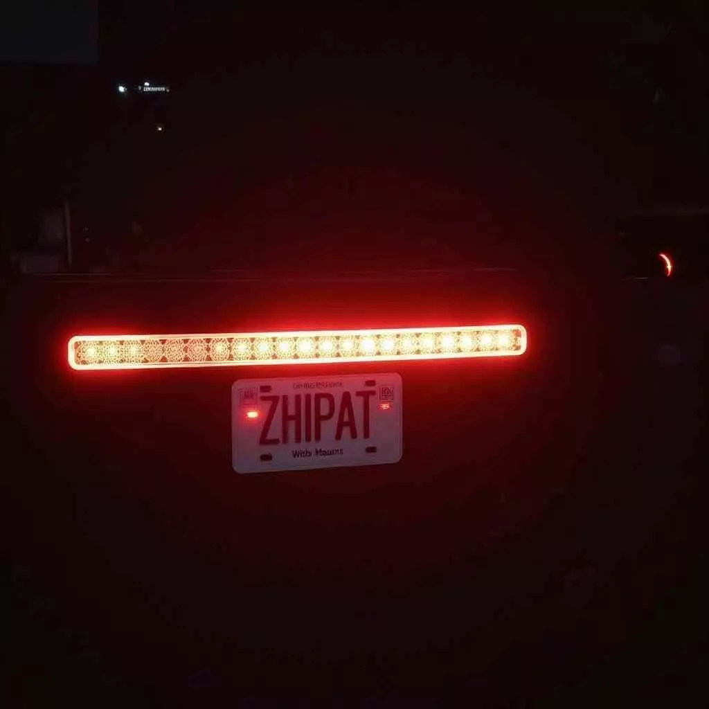 Zhipat License Plate Reflectors: Enhance Your Truck's Safety