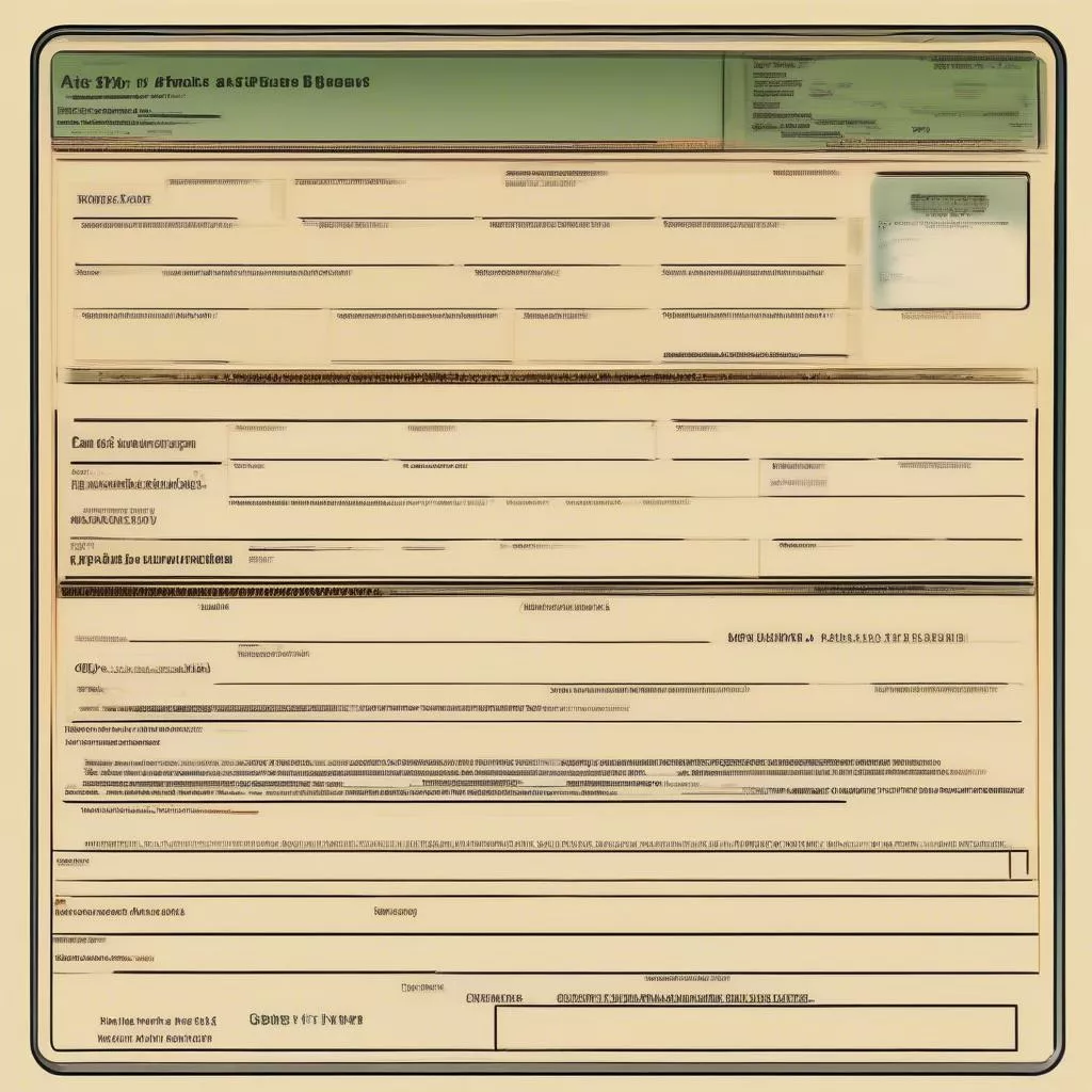 Mẫu đơn xin cấp biển số xe: Hướng dẫn chi tiết và những điều cần biết