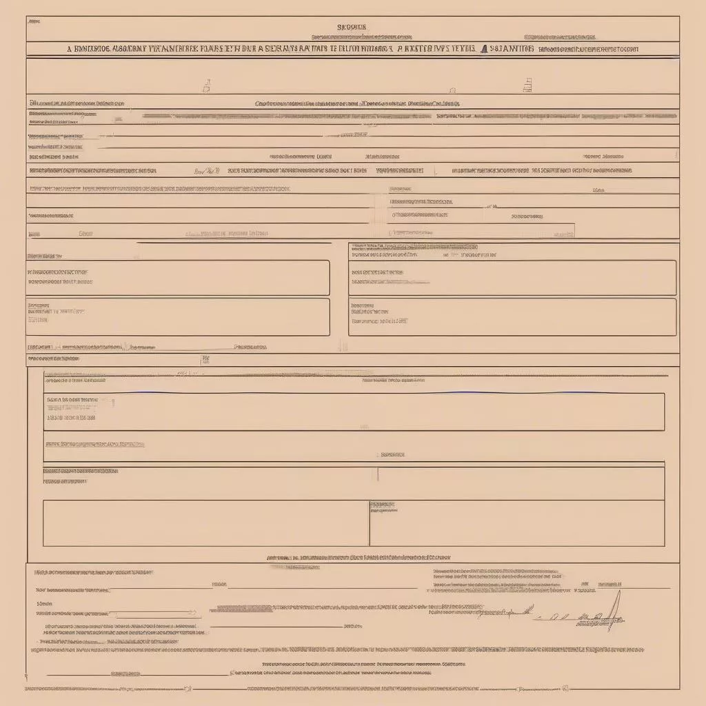 Mẫu Tờ Khai Sang Tên Xe Ô Tô: Cẩm Nang Từ A-Z Cho Người Mới