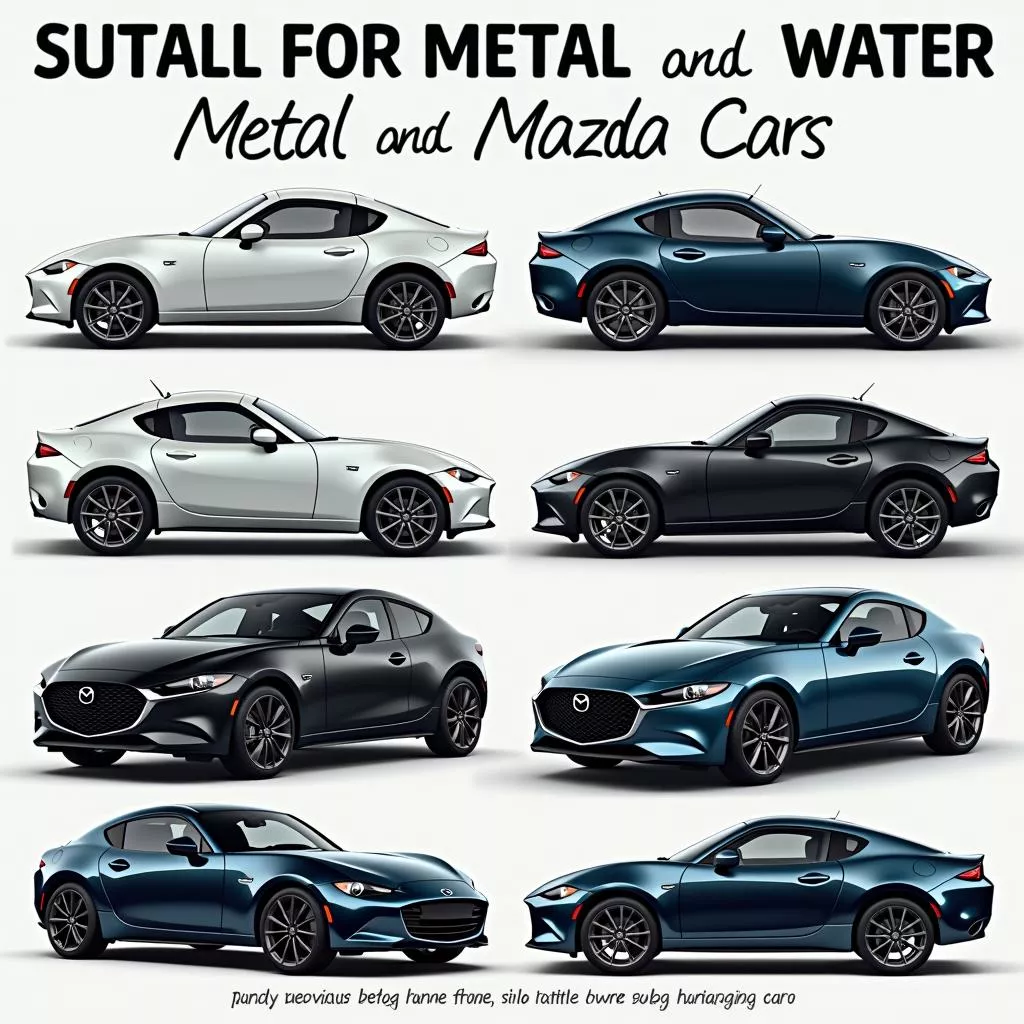 Mazda Car Colors for Feng Shui