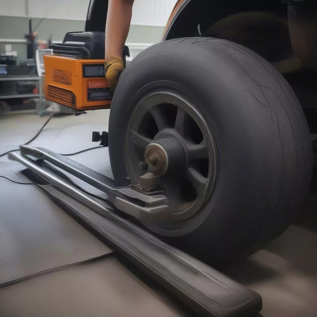 Máy cắt gai lốp ô tô: Bí mật đằng sau những đường vân hồi sinh