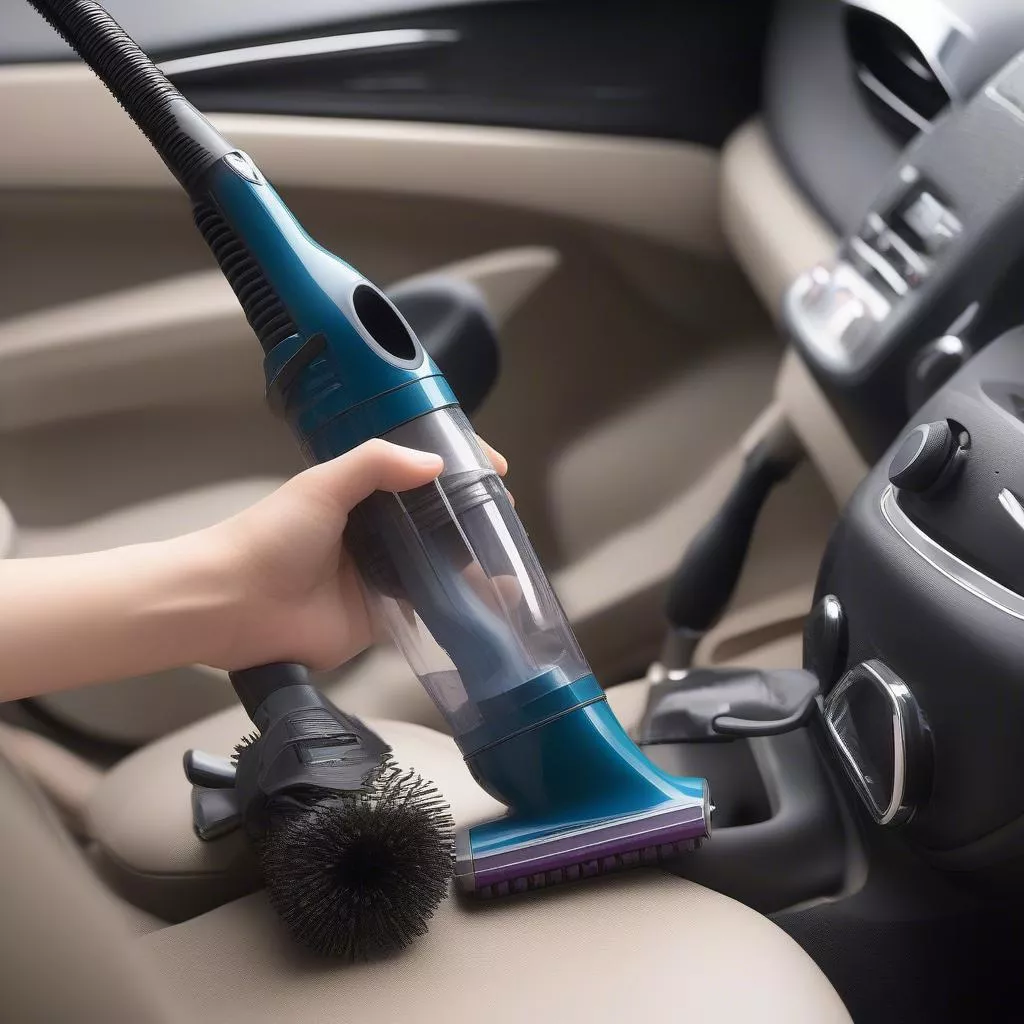 Compact and convenient car vacuum cleaner
