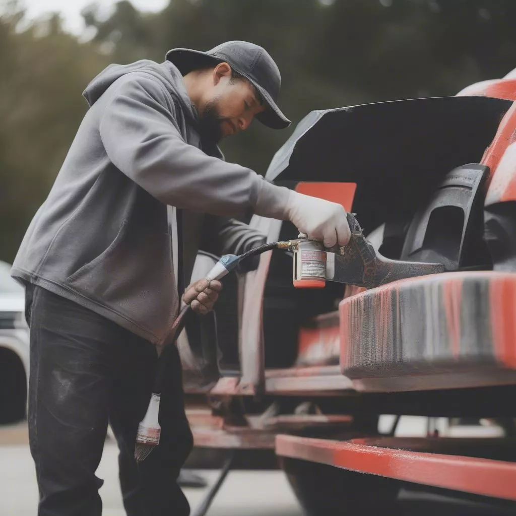 LKW selbst lackieren: Lohnt sich der Aufwand?