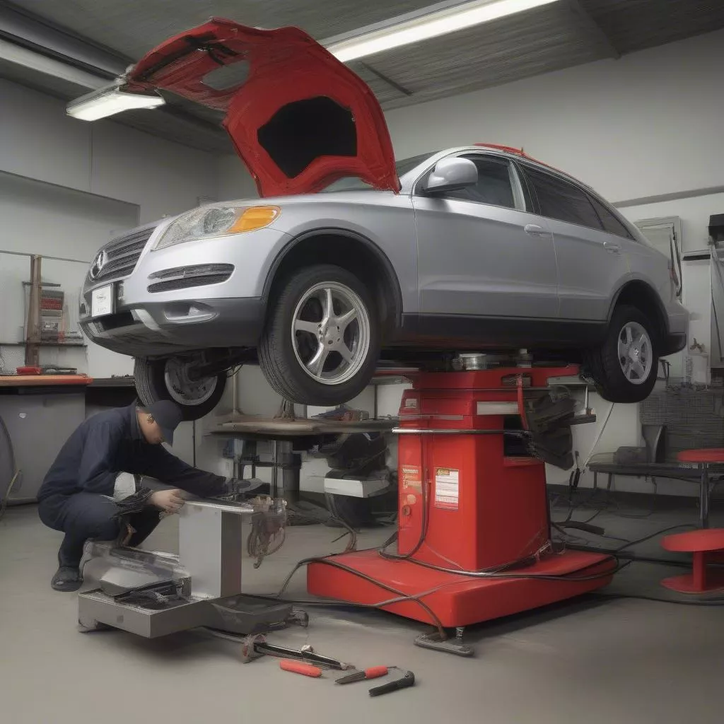 Thiết bị làm lốp ô tô: Vật bất ly thân của mọi gara