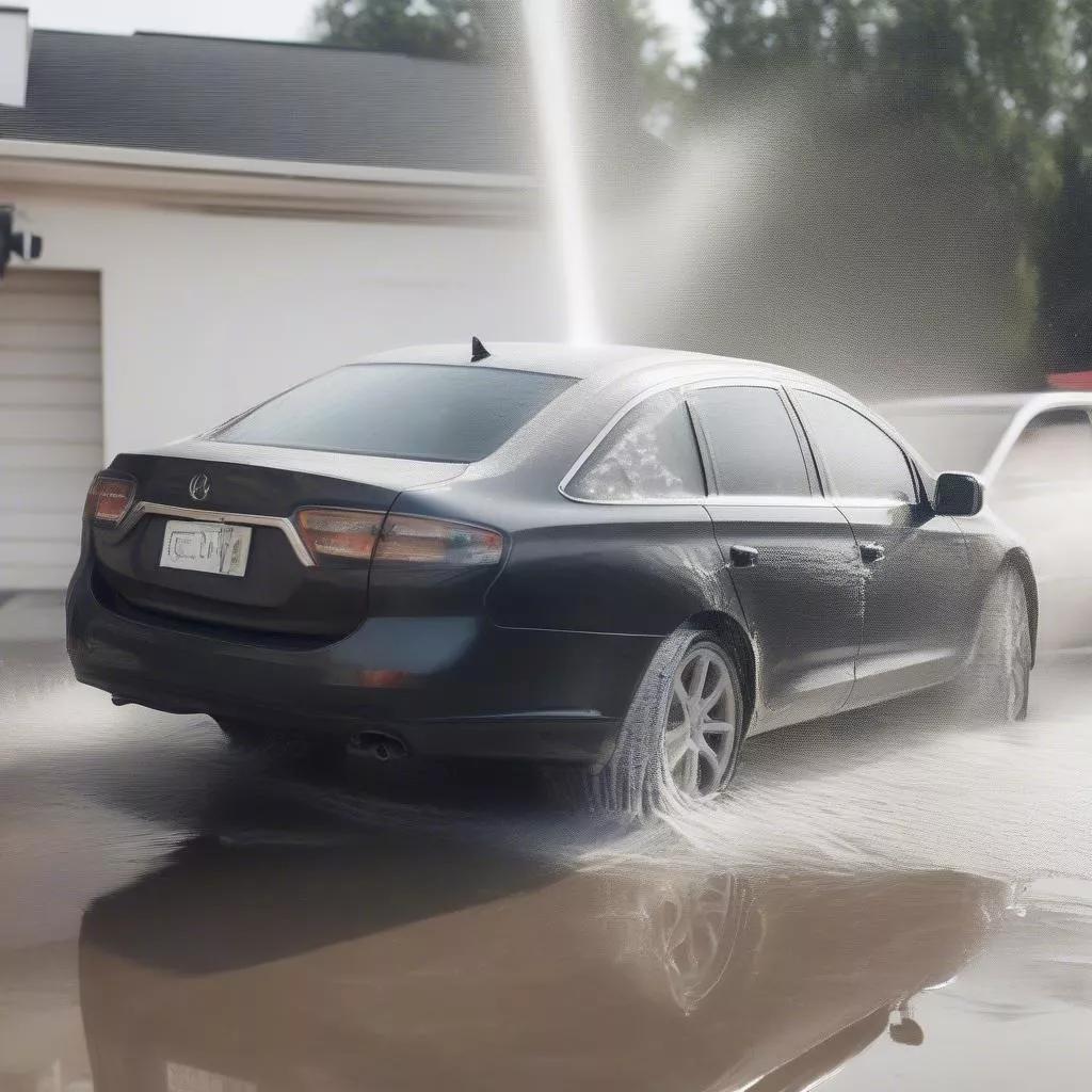 Professional car wash machine