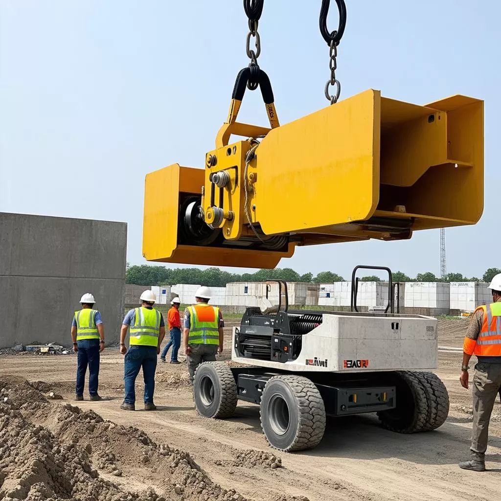 Máy tời 5 tấn: "Cánh tay phải" đắc lực cho mọi công trình