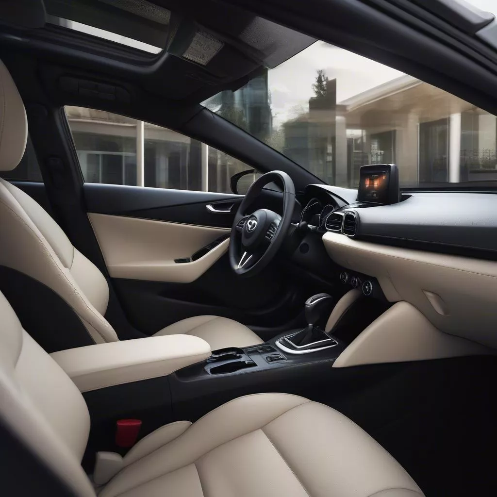 Innenraum des Mazda 3