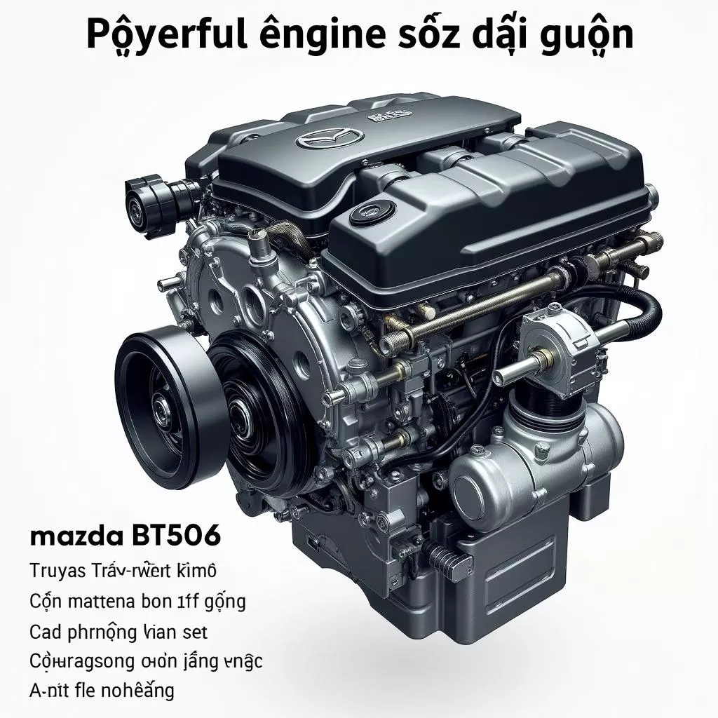 2016 Mazda BT50 Engine