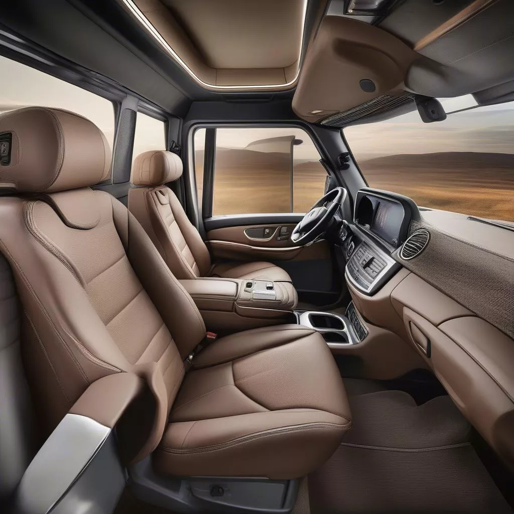 Khám Phá Những Chiếc Xe Tải Có Nội Thất Sang Trọng Nhất