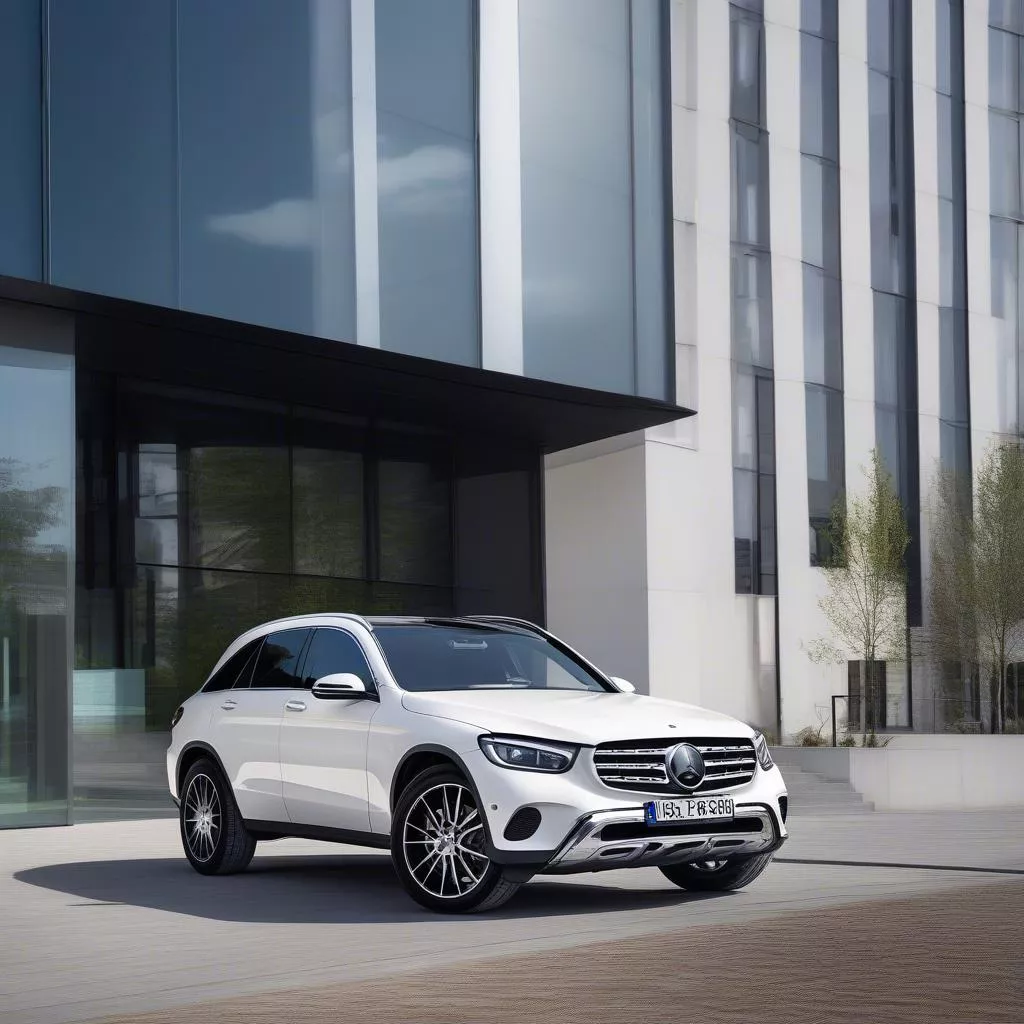 Mercedes-Benz GLC 200 4MATIC 2020 màu trắng