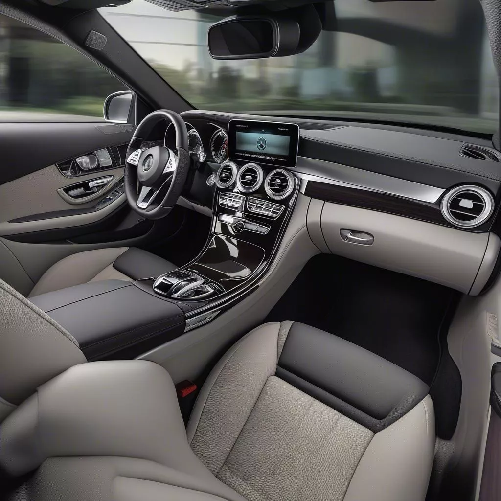 Mercedes C250 Exclusive 2016 Interior