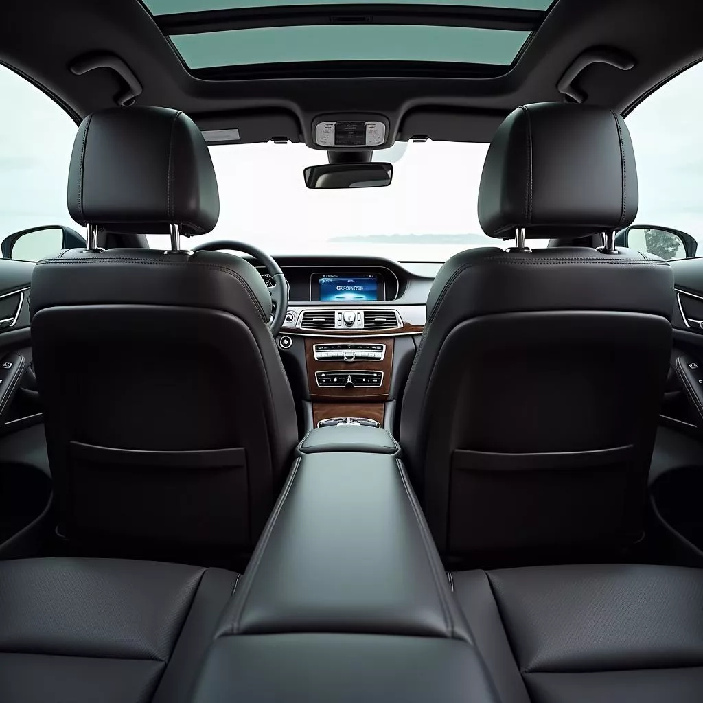 Mercedes E300 Coupe Interior