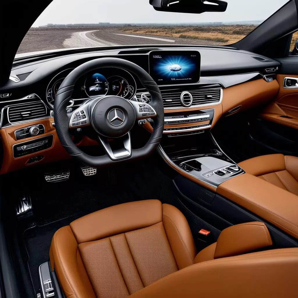 Mercedes GLE 450 AMG Coupe Interior