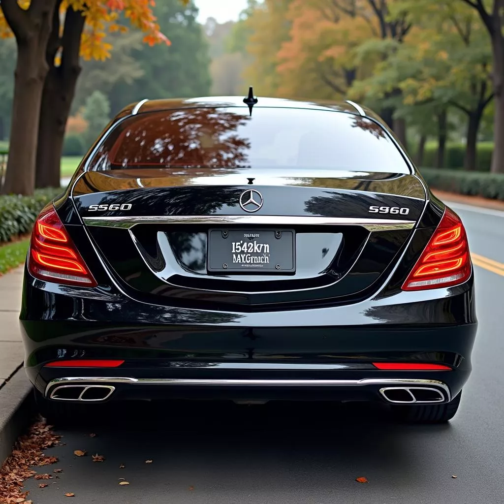 Mercedes S600 Maybach biển số đẹp