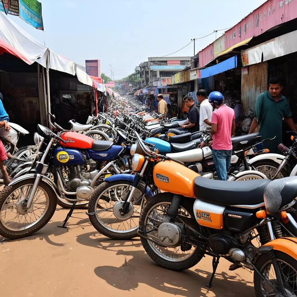 Buying and selling used motorcycles