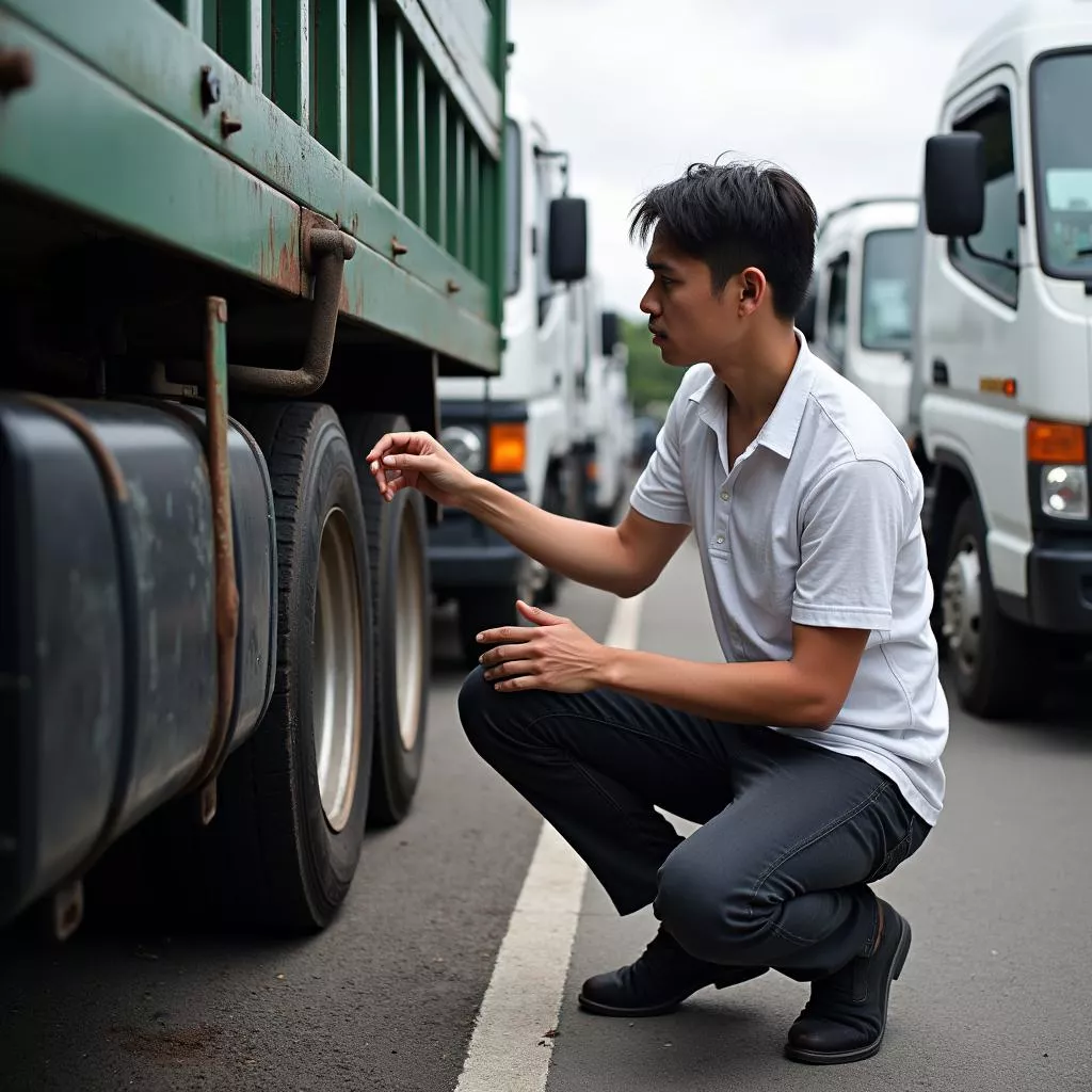 Mua xe tải cũ tại Hà Nội