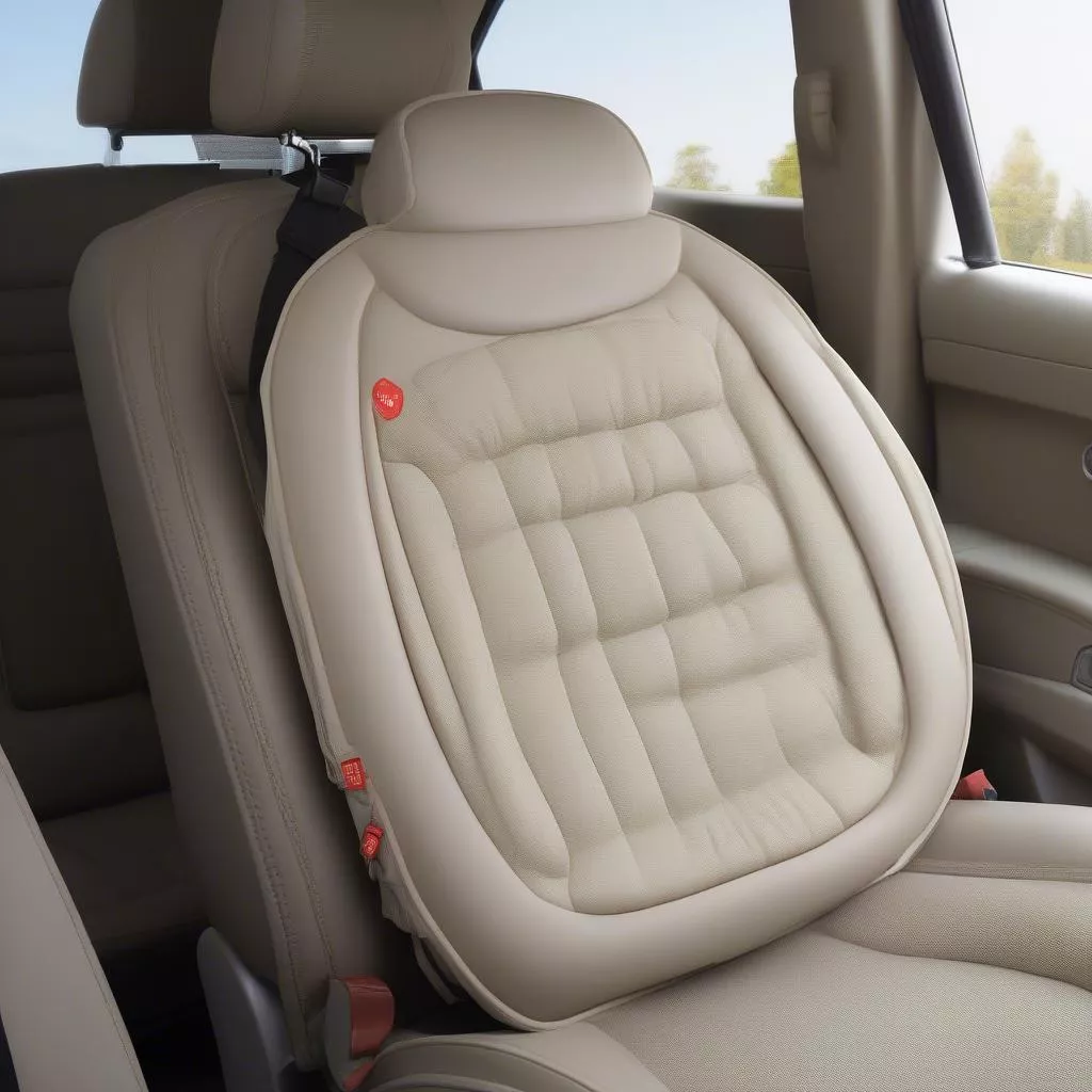 Nệm xe ô tô an toàn và thoải mái