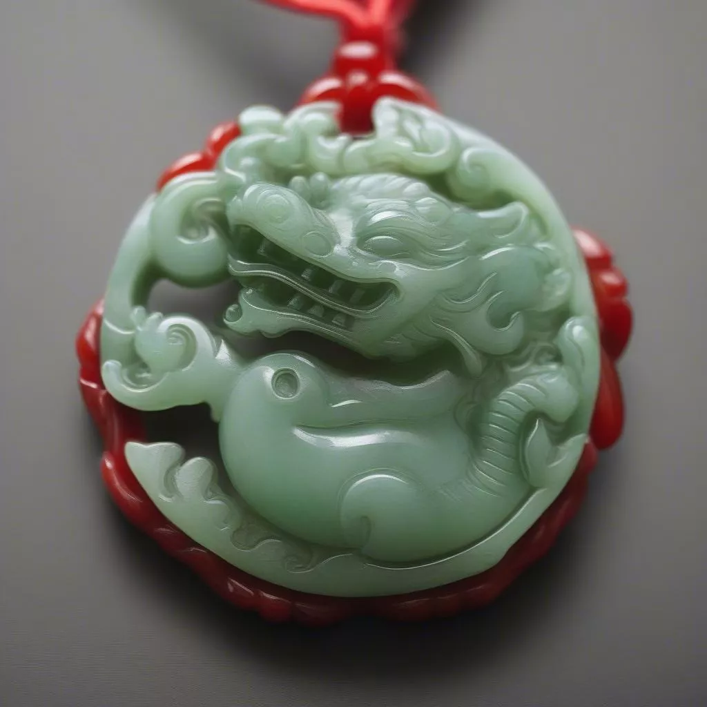 Ngọc Bội Tỳ Hưu Treo Xe Ô Tô