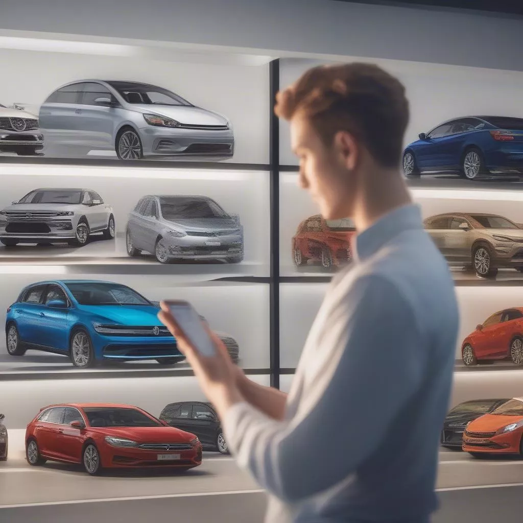 Người mua xe hơi so sánh giá