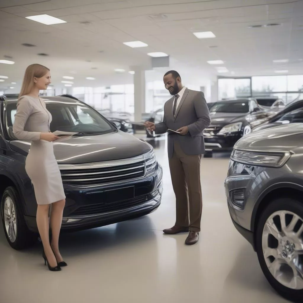 Nhân viên tư vấn xe tải