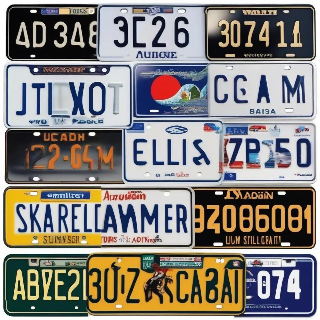 Những biển số xe đẹp nhất
