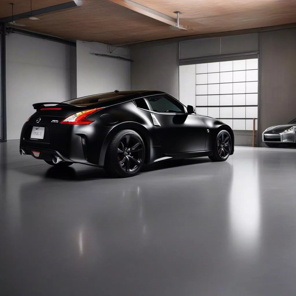 Nissan 370Z trong gara