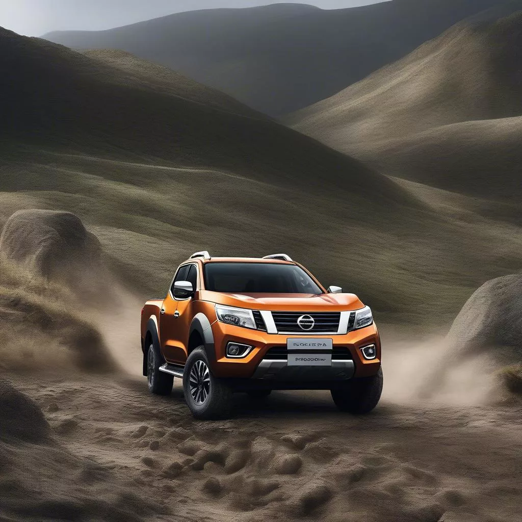 Nissan Navara Melintasi Medan Offroad