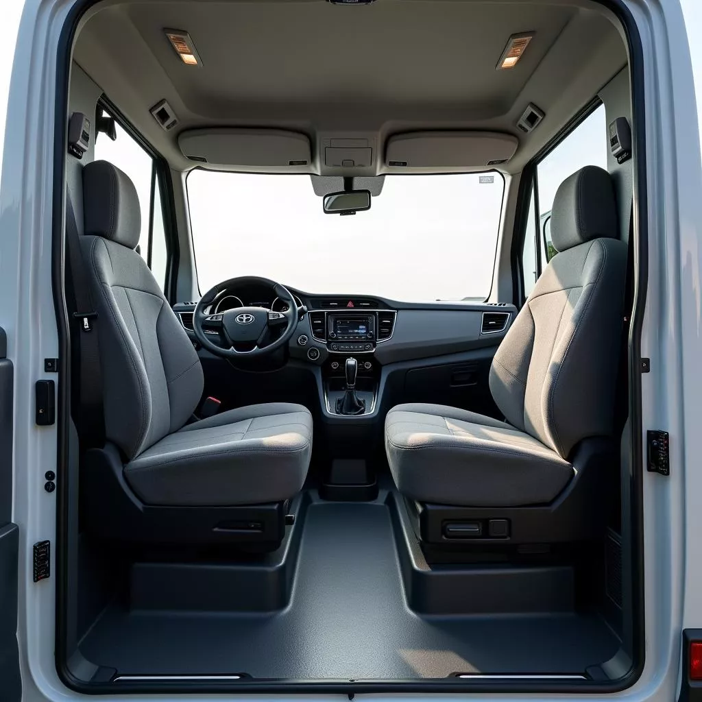 Tera truck cabin interior