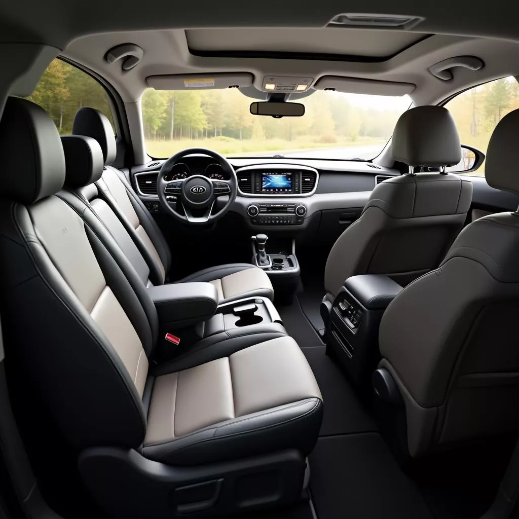 Nội thất Kia Sorento