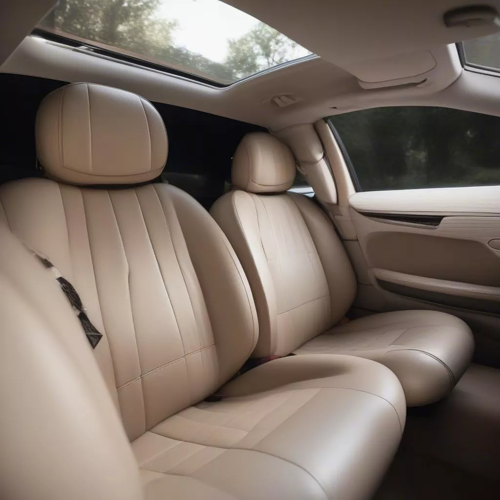 Nội thất ô tô được bảo vệ khỏi ánh nắng mặt trời