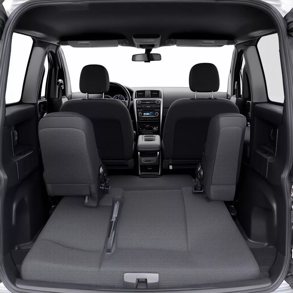 Spacious Interior of the 2010 Kia Carens