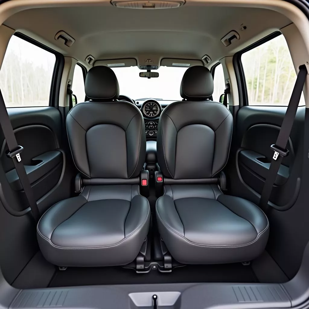 Nội thất xe 4 chỗ mini