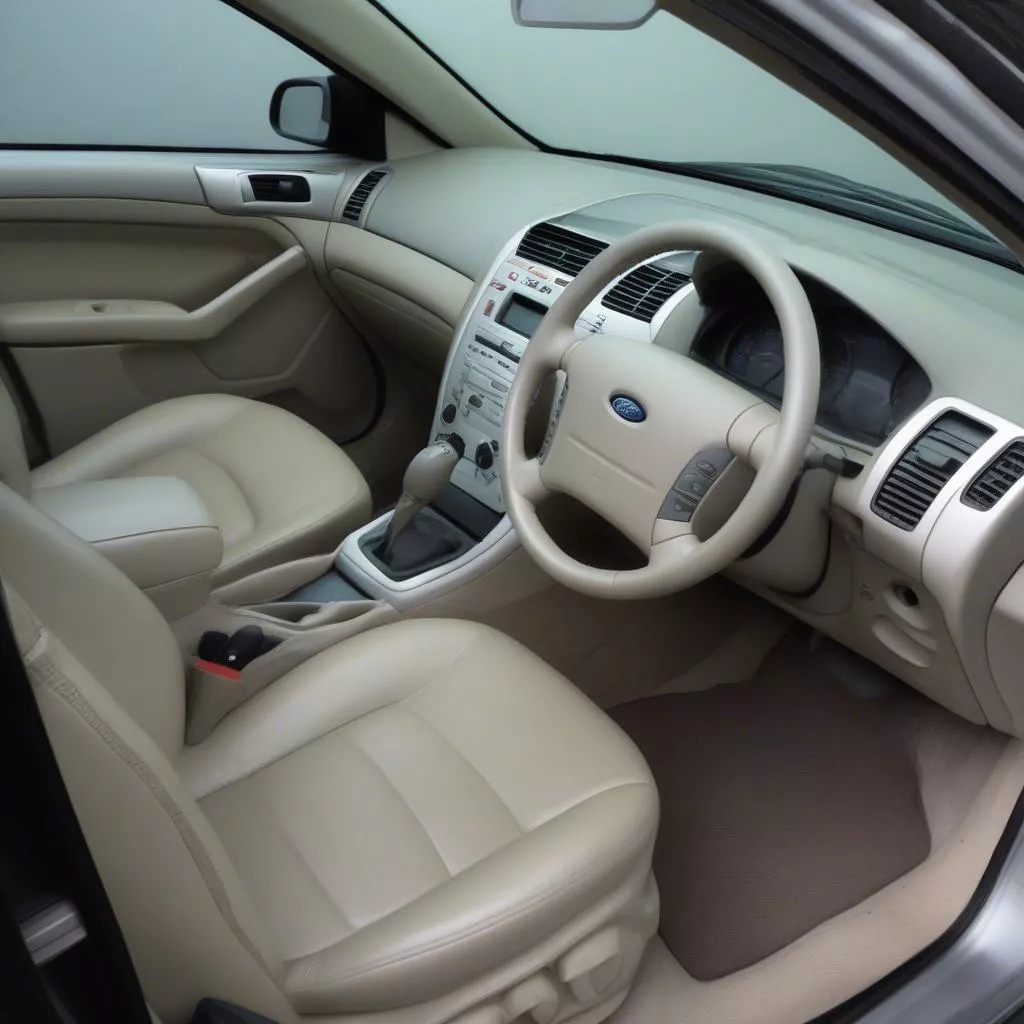 Nội thất xe Ford Mondeo 2004