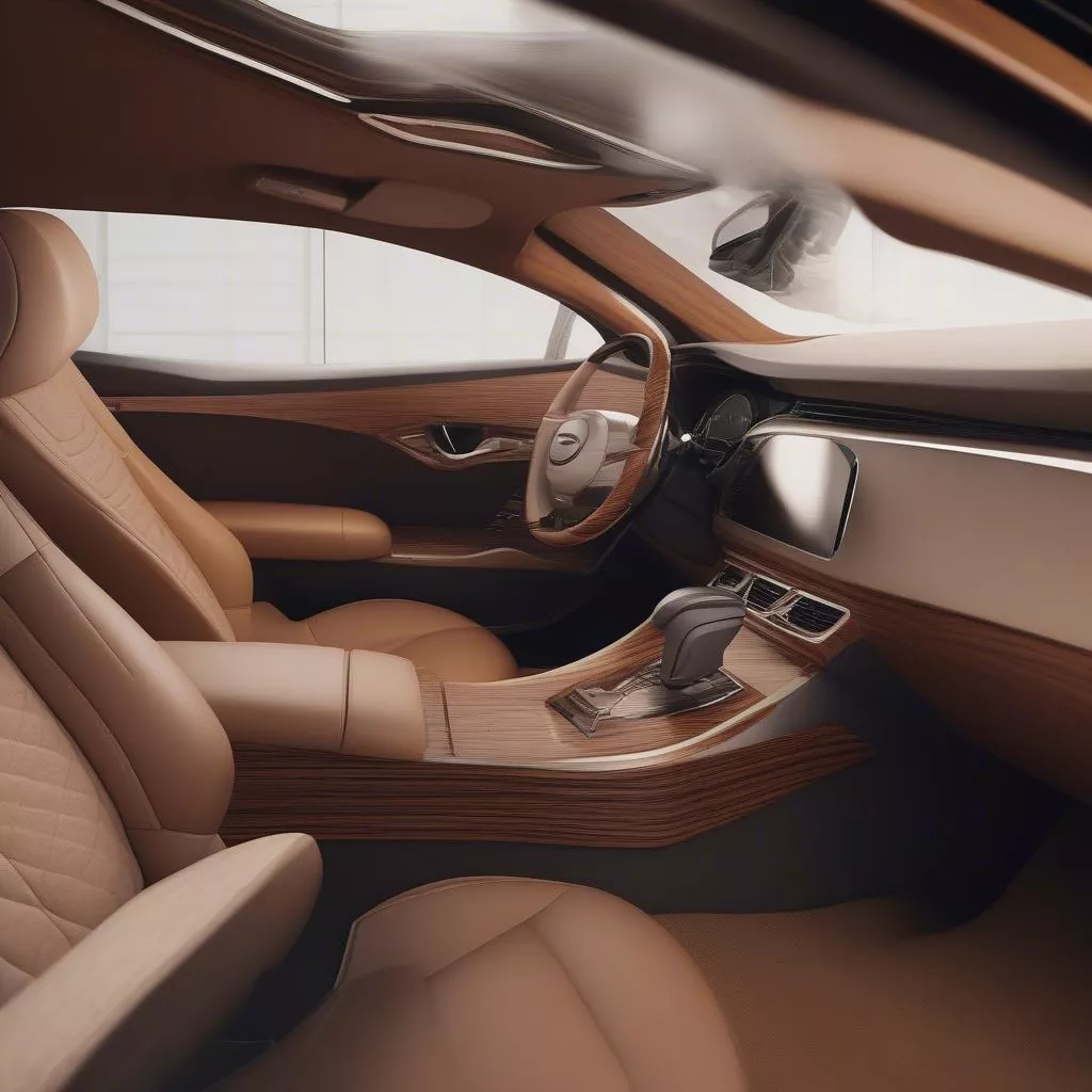 Dán Vân Gỗ Ô Tô: Nâng Tầm Đẳng Cấp Xế Yêu