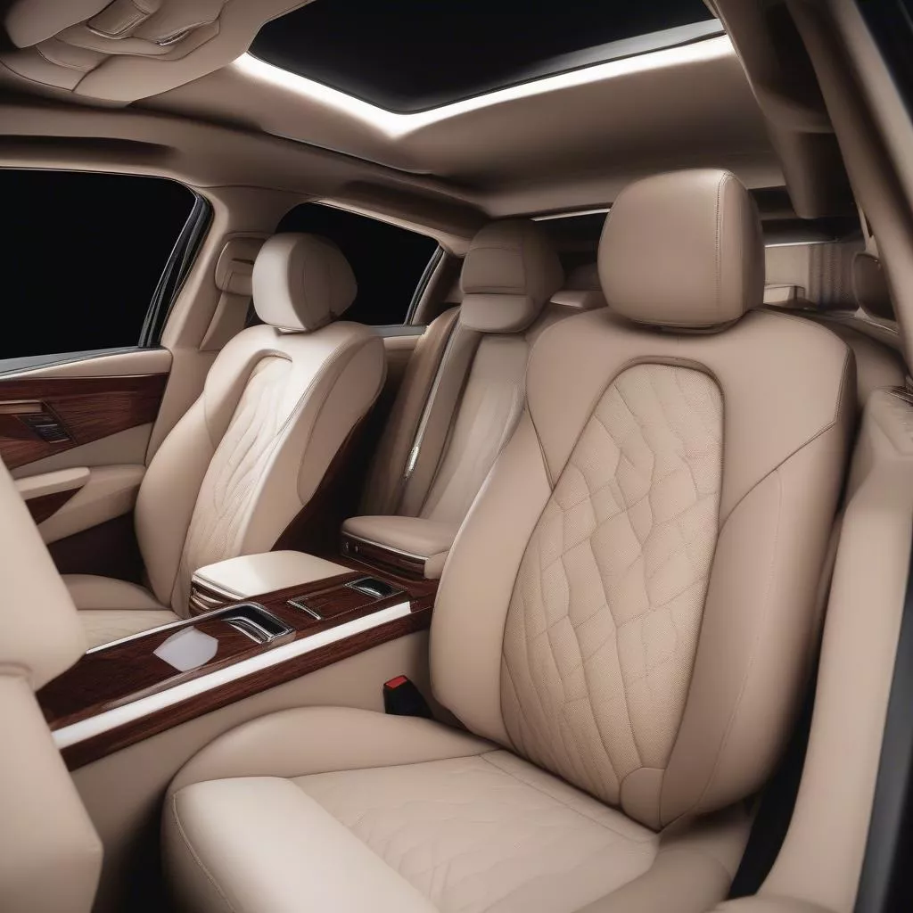 Nội Thất Xe Hơi Sang Trọng