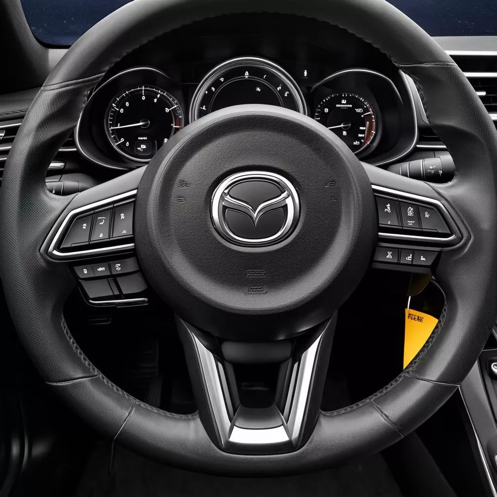 Interior of a Mazda CX5 2018