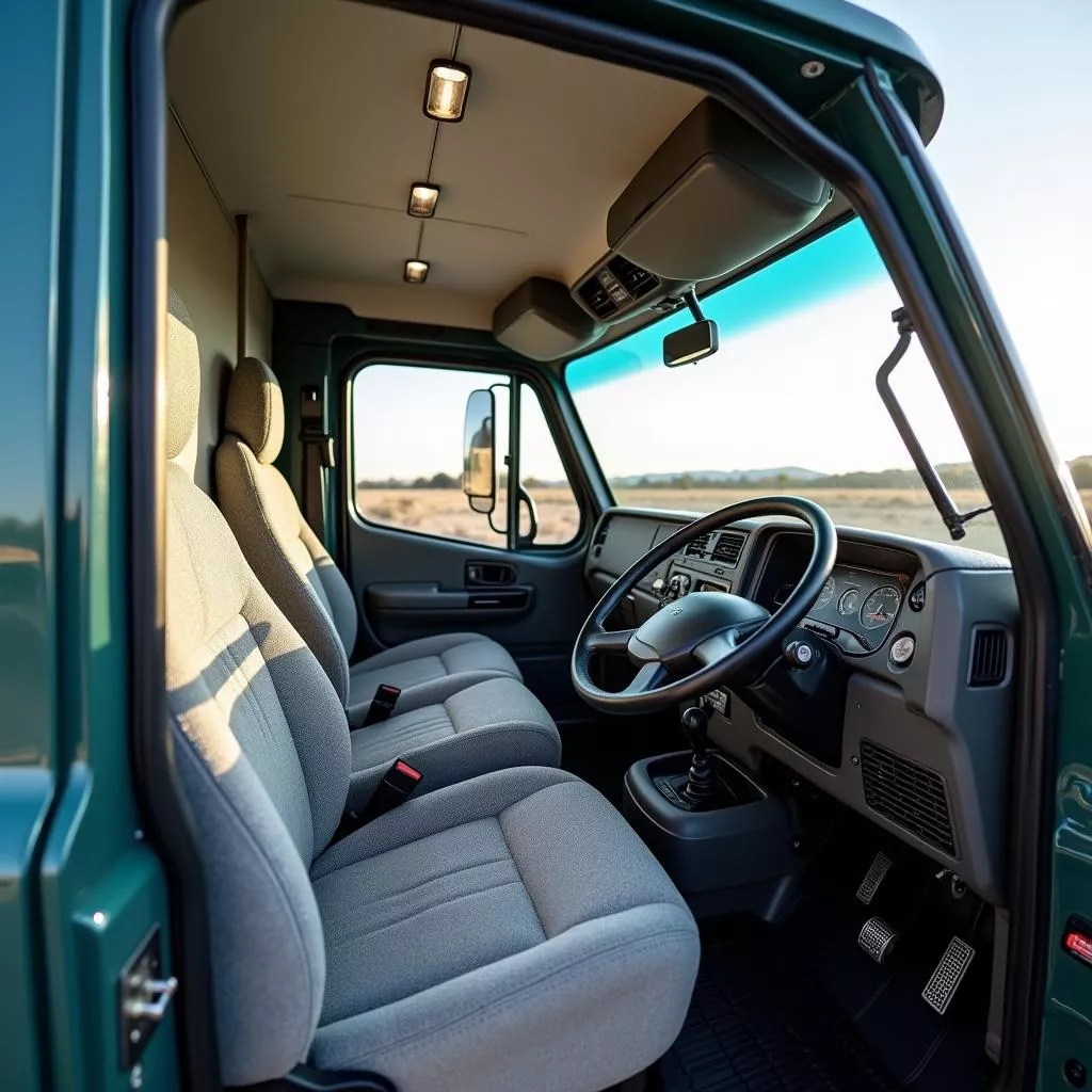 Kenbo truck interior