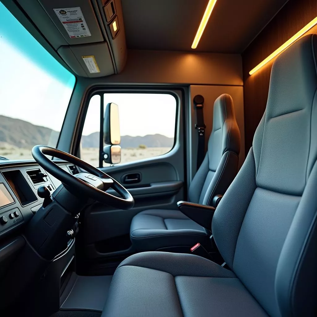 Thaco Ollin Truck Interior