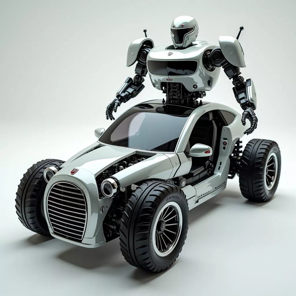 Mẫu xe ô tô biến hình trong hiện thực