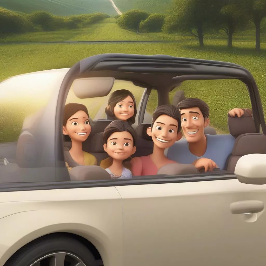 Ô tô 4 chỗ ngồi: Lựa chọn lý tưởng cho gia đình Việt