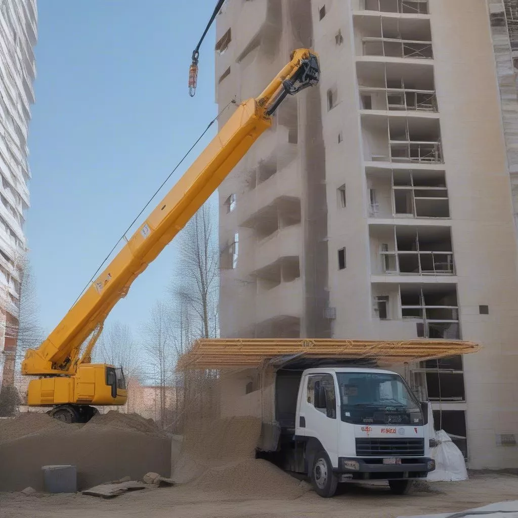 Ô Tô Cần Cẩu Xúc Cát: Vua Bất Động Sản Trên Mọi Công Trường