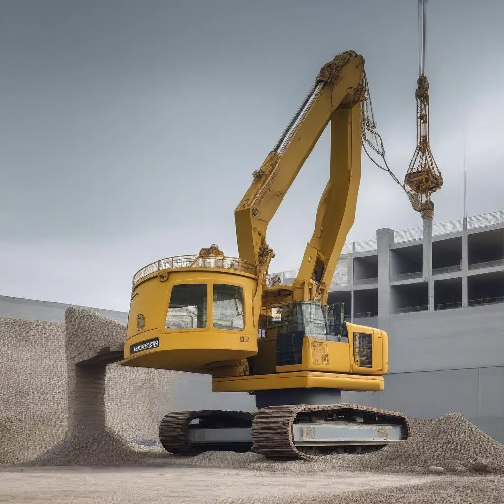 Ô Tô Máy Xúc Cần Cẩu: Vua Nắm Quyền Lực Trên Mọi Công Trường