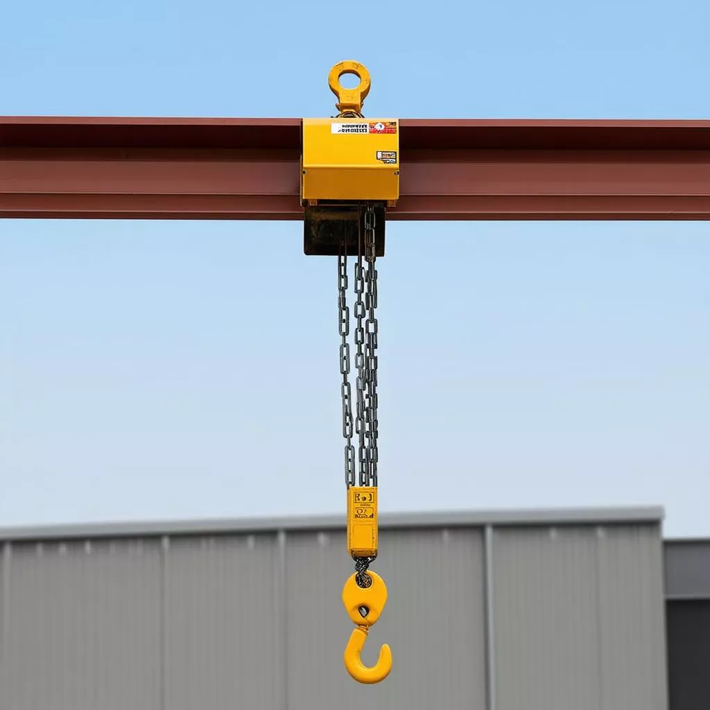 Pa lăng xích 1 5 tấn: Vật bất ly thân cho mọi công trình