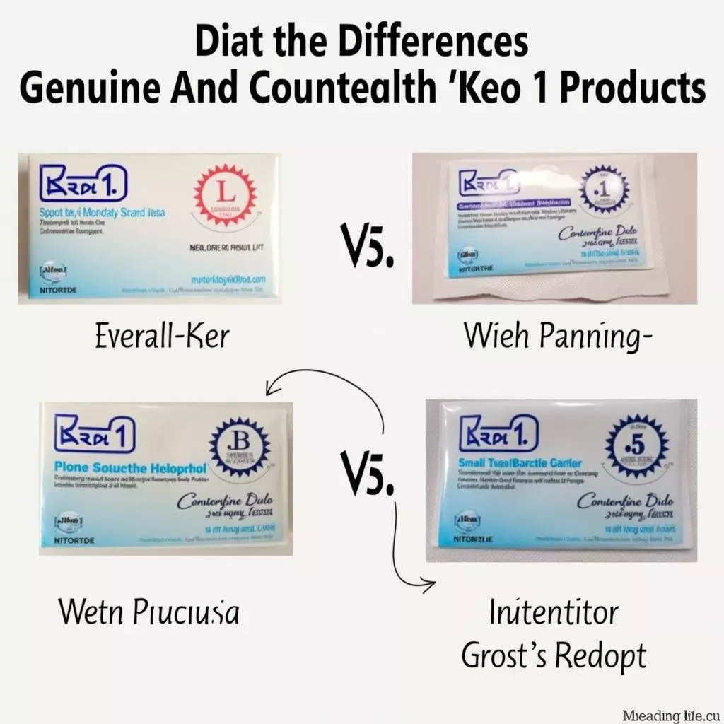 Identifying genuine Keo 1 adhesive