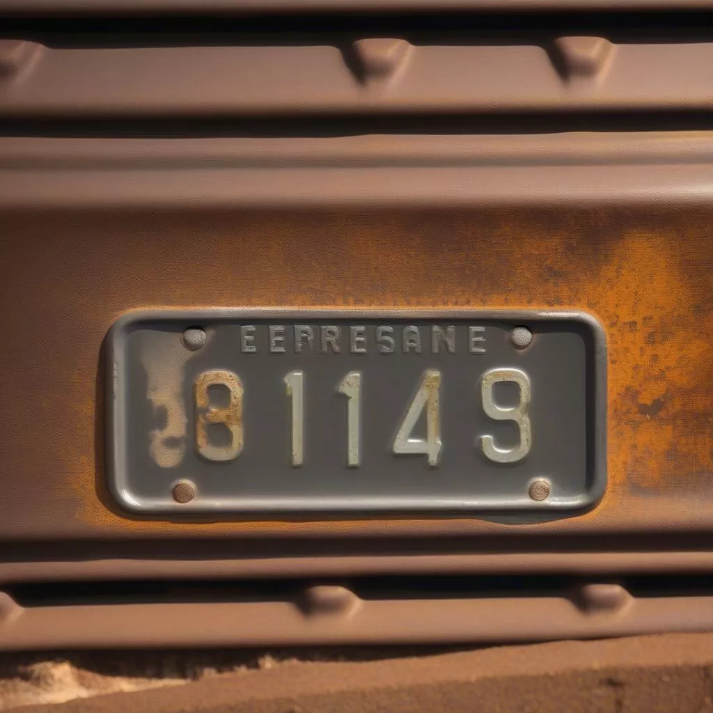 Phôi ép biển số chống gỉ sét